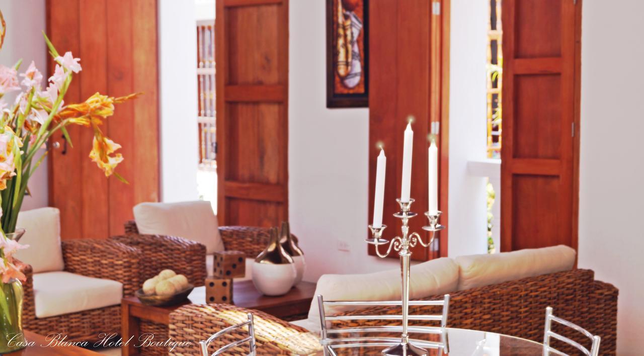 Casa Blanca Hotel Boutique Cartagena Dış mekan fotoğraf